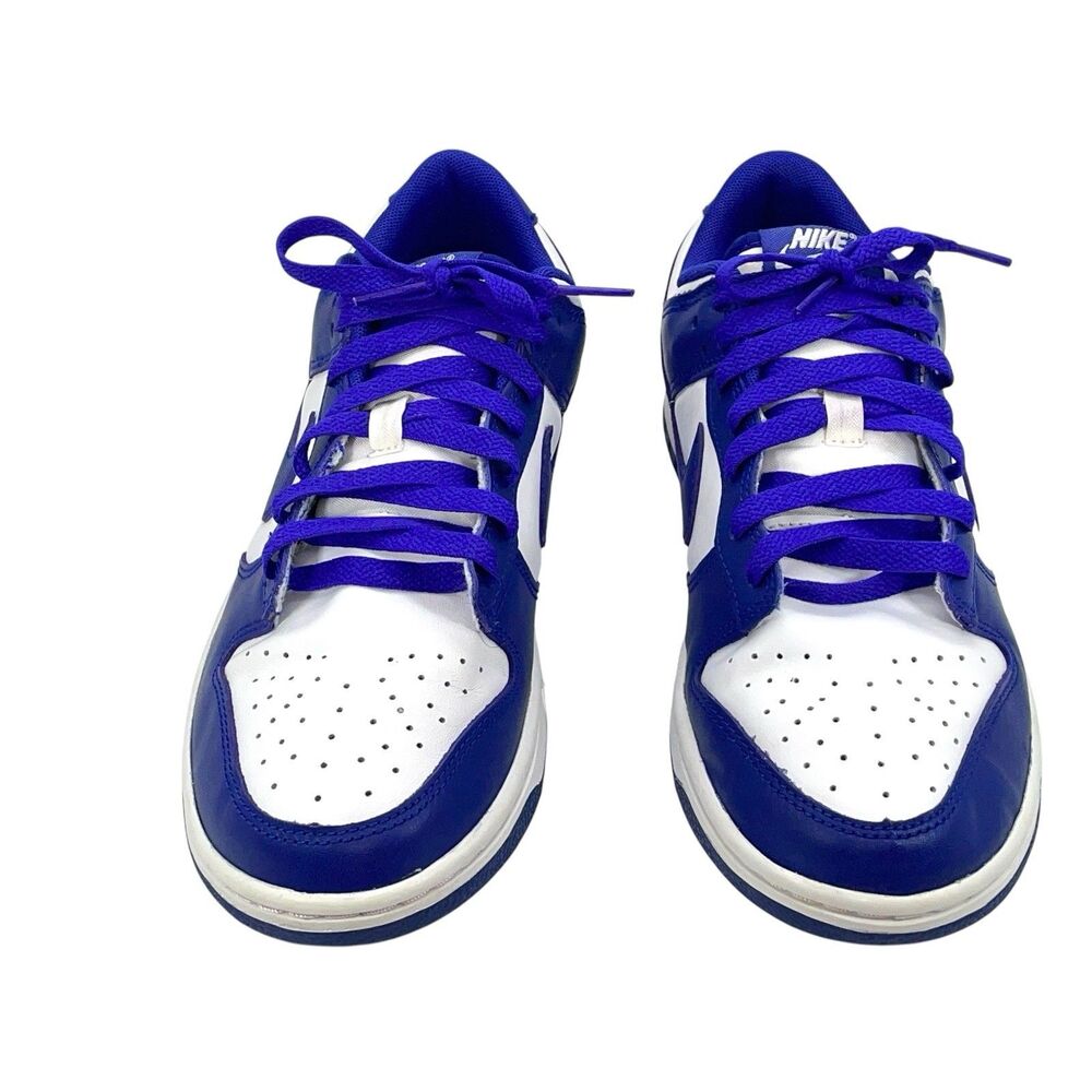 Nike Dunk Low Retro Game Royal White Men’s Size 8.5 DV0833-103 - Picture 3 of 6